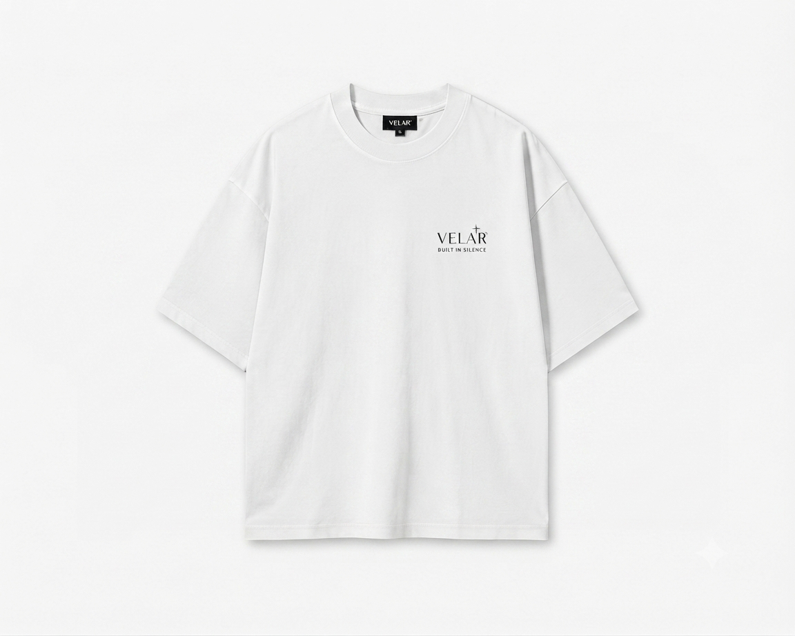 T-Shirt Oversize "Velar Silent Vista" – Édition Mer & Architecture