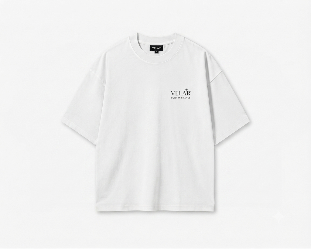 T-Shirt Oversize "Velar Silent Vista" – Édition Mer & Architecture