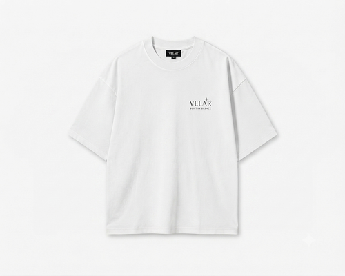 T-Shirt Oversize "Velar Silent Vista" – Édition Mer & Architecture