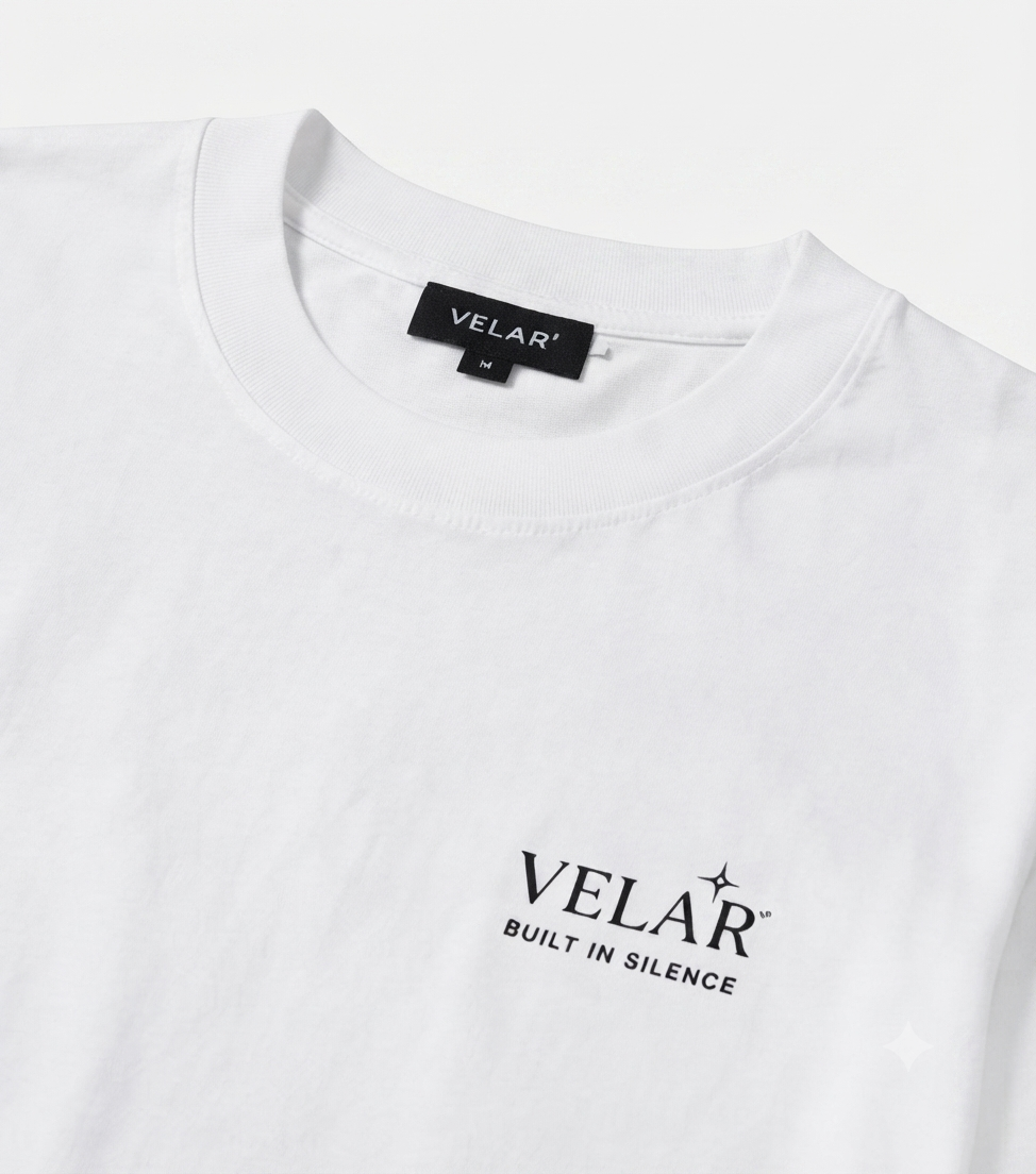 T-Shirt Oversize "Velar Silent Vista" – Édition Mer & Architecture