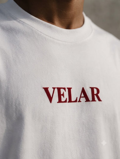 VELAR Bloom Tee — White