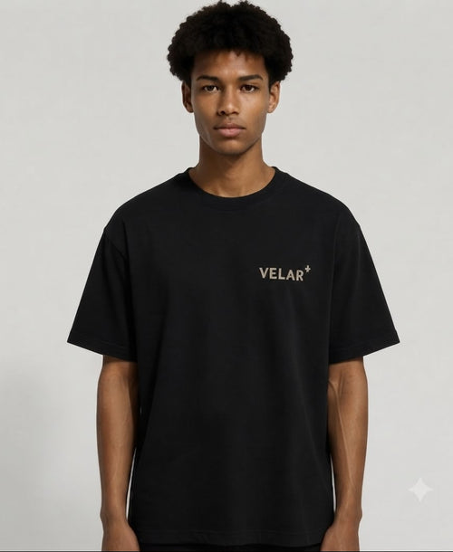 T-Shirt Oversize "Velar Freedom" – Édition Coucher de Soleil